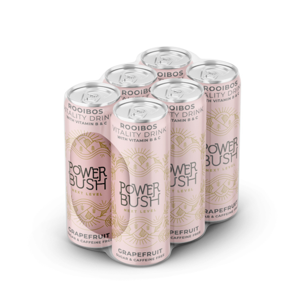 Power Bush Grapefruit 6-pack